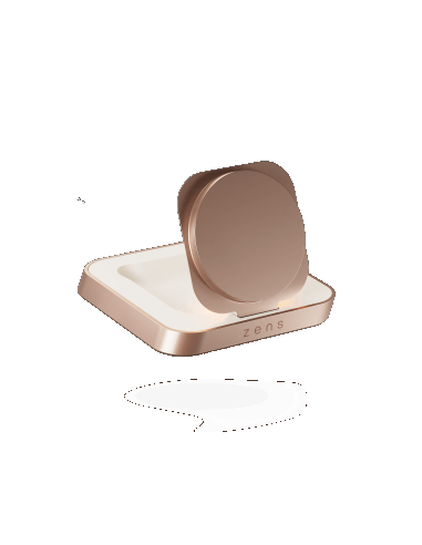 ZENS MAGNETIC NIGHTSTAND CHARGER COPPER
