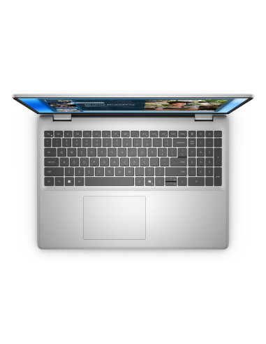 Dell 16 DC16251/ Core 5 -120U/16GB/512 SSD/16" FHD+/Intel UHD/FgrPr/WLAN + BT/US Kb/4 Cell/W11Home/Platinum Silver/3yrs Prosupp