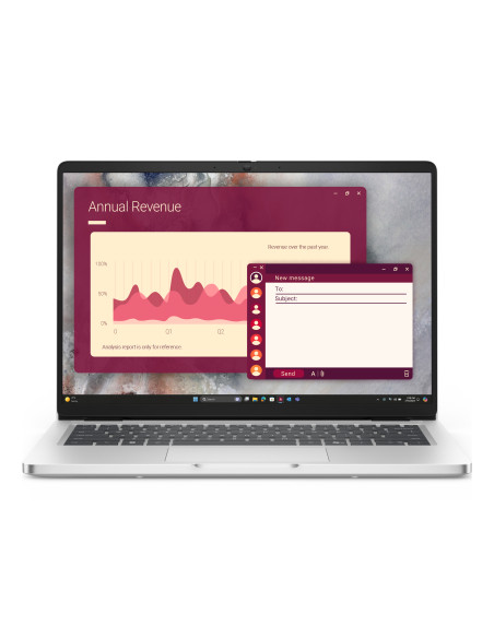 Dell Pro 14 PC14250/U5 235U/16GB/512GB SSD/14.0" FHD+/Integrated/FgrPr/FHD/IR Cam/Mic/WLAN + BT/US Backlit Kb/3 Cell/W11Pro/3yr