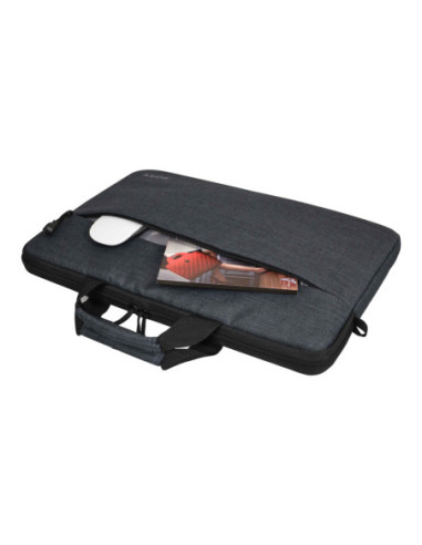PORT DESIGNS | Belize | Fits up to size 13.3 " | Toploading laptop case | Shoulder strap | Black