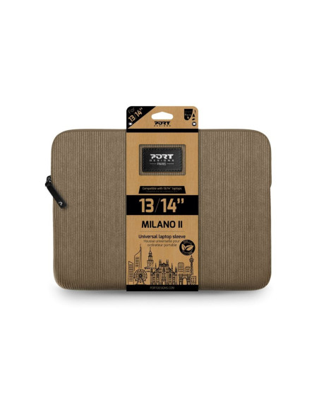 PORT DESIGNS MILANO II ECO | Fits up to size 13/14 " | Sleeve | Brown