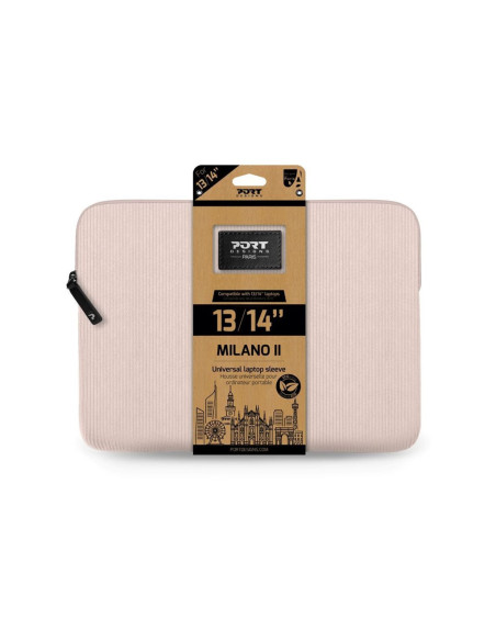 PORT DESIGNS MILANO II ECO | Laptop Sleeve | Pink