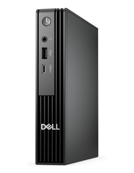 Dell Pro Micro QCM1250/Core i3-14100T/8GB/512GB SSD/Integrated/WLAN + BT/W11Pro/ 3yrs Prosupport