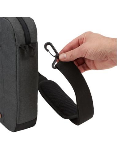 Case Logic | Era Attach | Fits up to size 15.6 " | Messenger - Briefcase | Shoulder strap | Obsidian