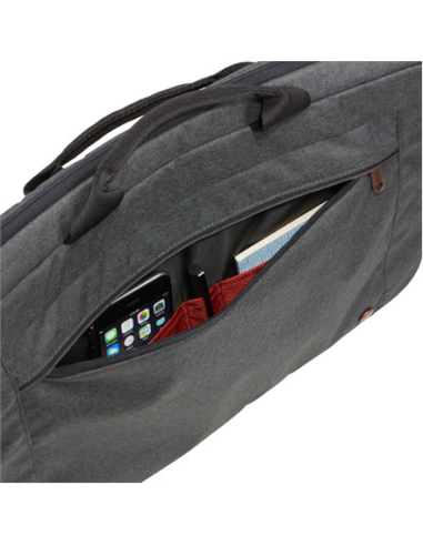 Case Logic | Era Attach | Fits up to size 15.6 " | Messenger - Briefcase | Shoulder strap | Obsidian