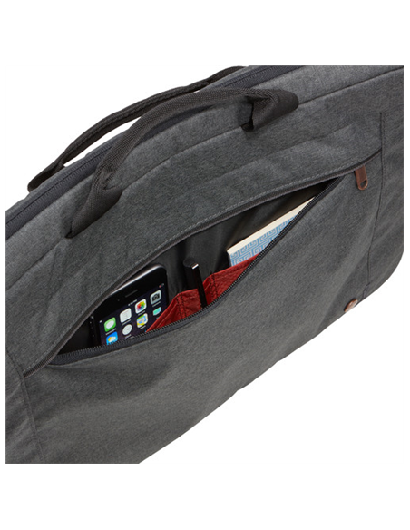 Case Logic | Era Attach | Fits up to size 15.6 " | Messenger - Briefcase | Shoulder strap | Obsidian