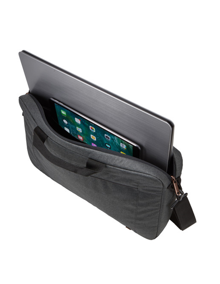 Case Logic | Era Attach | Fits up to size 15.6 " | Messenger - Briefcase | Shoulder strap | Obsidian