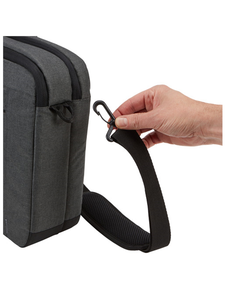 Case Logic | Era | Fits up to size 15.6 " | Messenger - Briefcase | Shoulder strap | Obsidian