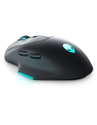 Dell | Gaming Mouse | AW620M | Wired/Wireless | USB-A | Dark Side of the Moon