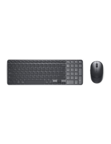 Dell Pro 7 Rechargeable Compact Keyboard and Mouse - KM746 | Keyboard and Mouse Set | Wireless | Bluetooth | US International |