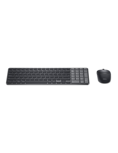 Dell Pro 7 Rechargeable Compact Keyboard and Mouse - KM746 | Keyboard and Mouse Set | Wireless | Bluetooth | US International |