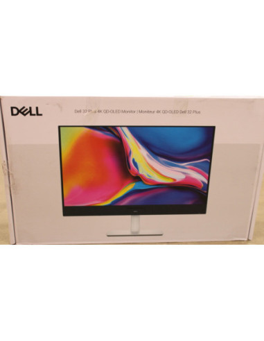 SALE OUT. Dell LCD S3225QC 32" QD-OLED 4K UHD/3840x2160/HDMI,USB-C/Silver | SALE OUT. | Dell S3225QC | 32 " | QD-OLED | 16:9 | 
