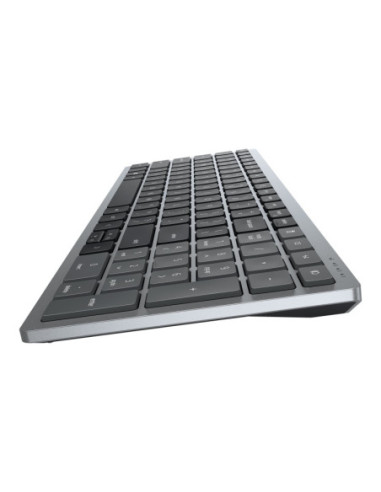 Dell | Keyboard | KB740 | Keyboard | Wireless | Russian | Titan Gray
