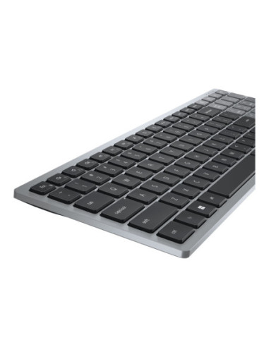 Dell | Keyboard | KB740 | Keyboard | Wireless | Russian | Titan Gray