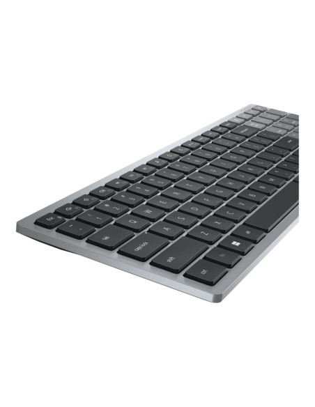 Dell | Keyboard | KB740 | Keyboard | Wireless | Russian | Titan Gray